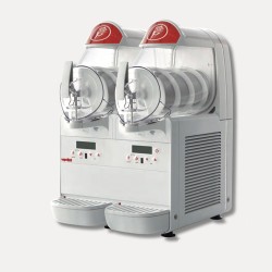 Máquina de helado soft mini gel con 2 depósitos de 6 litros de capacidad